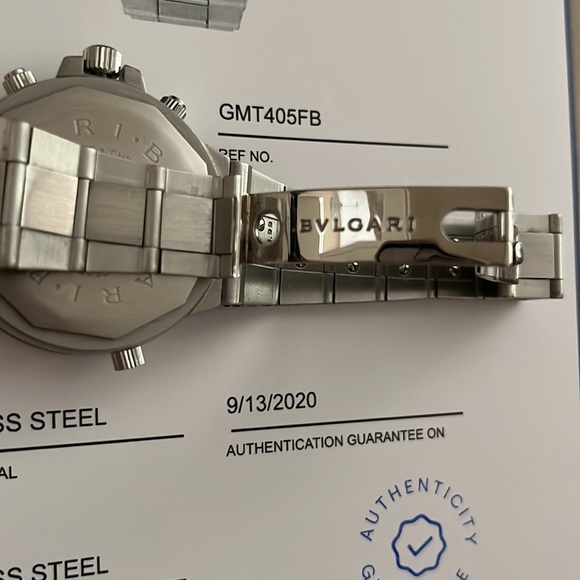 Men’s BVLGARI DIAGONO watch. - Picture 5 of 9